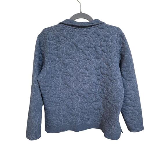 Orvis Women's Quilted Quarter-Zip Pullover Sweatshirt M - Picture 4 of 4